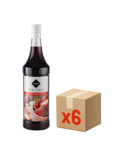 RIOBA Сироп клубника, 1л x 6 шт