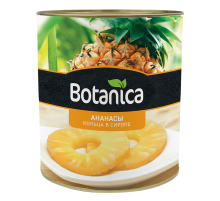 Ананасы Botanica кольца в сиропе, 3.05кг
