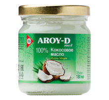 Масло кокосовое Aroy-D Extra Virgin нерафинированное, 180мл