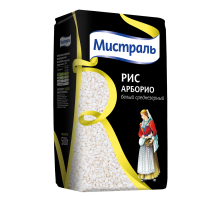 Крупа рис Мистраль Арборио среднезерный, 500г