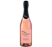 Вино игристое GreenLife Shiraz Bubbles розовое экстра брют, 0.75л