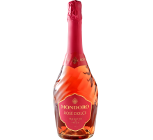 Вино игристое Mondoro Rose розовое полусладкое, 0.75л