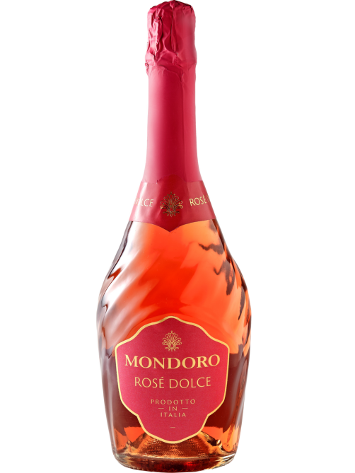 Вино игристое Mondoro Rose розовое полусладкое, 0.75л