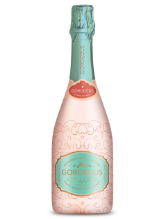 Вино игристое Gorgeous Pinot Noir Chardonnay Rose розовое сухое, 0.75л