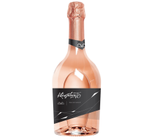 Вино игристое Aya Khrustaleva 76 merlot Органик розовое полусухое, 0.75л