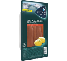 Икра сельди Русское море Ястычная пряного посола в масляной заливке, 150г