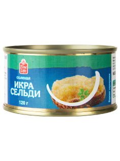 Fine Life Икра сельди тихоокеанской, 120г