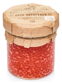 Икра лососевая Красное Золото горбуша зернистая, 300г