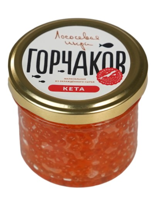 Икра лососевая Горчаков кета, 100г