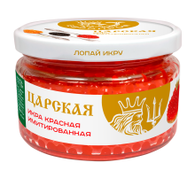 Икра красная Европром Царская имитированная, 220г