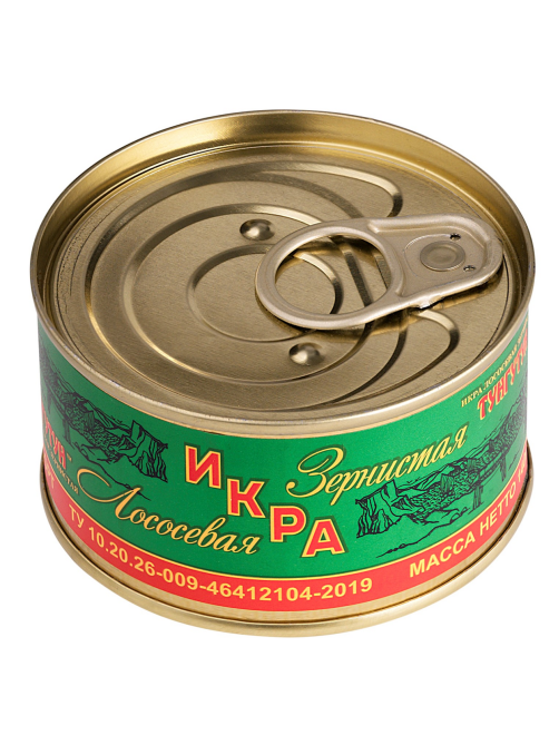 Икра лососевая Тунгутун горбуша зернистая, 140г