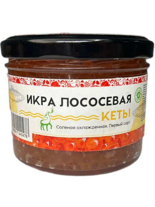Икра лососевая Сила Сибири кета, 250г