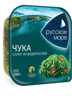 Салат Чука Русское море из морских водорослей, 150г