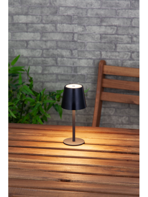 aro Настольная лампа Черная Mini LED 20см, 2шт