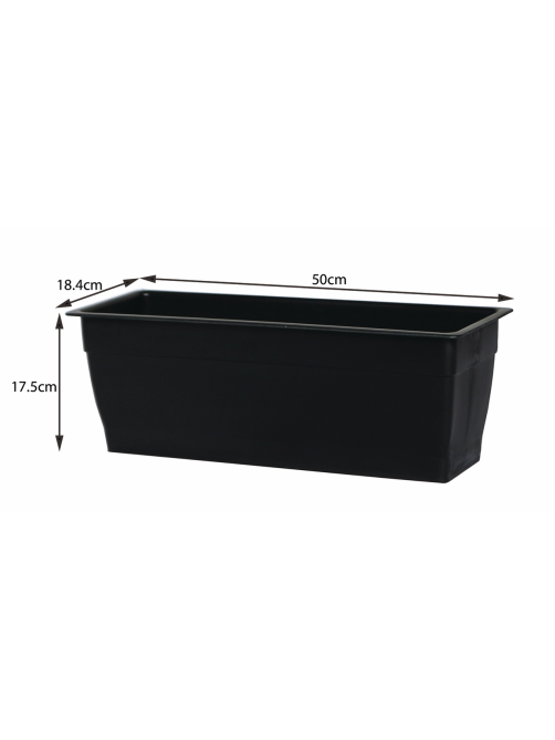 METRO PROFESSIONAL Балконный ящик Барбадос 52 x 21 x 23см
