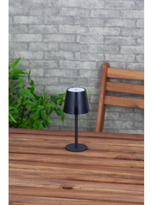 aro Настольная лампа Черная Mini LED 20см, 2шт