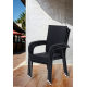 METRO PROFESSIONAL Кресло Mohim из полиротанга, 65 x 55 x 94см