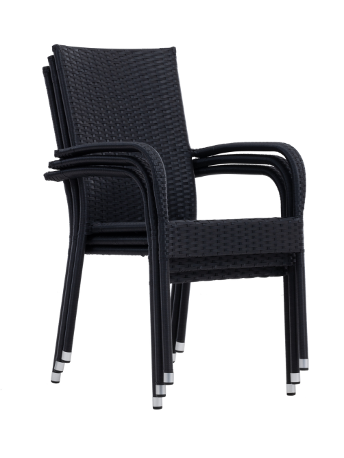 METRO PROFESSIONAL Кресло Mohim из полиротанга, 65 x 55 x 94см