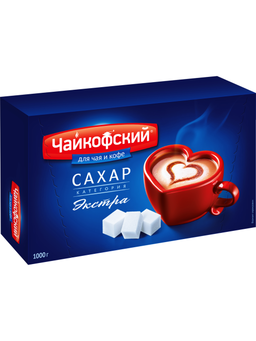 Сахар Чайкофский белый кусковой, 1кг