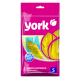 Перчатки хозяйственные York резиновые суперплотные, S