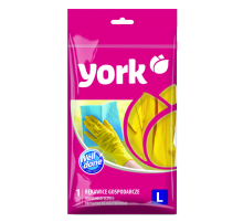 Перчатки хозяйственные York L