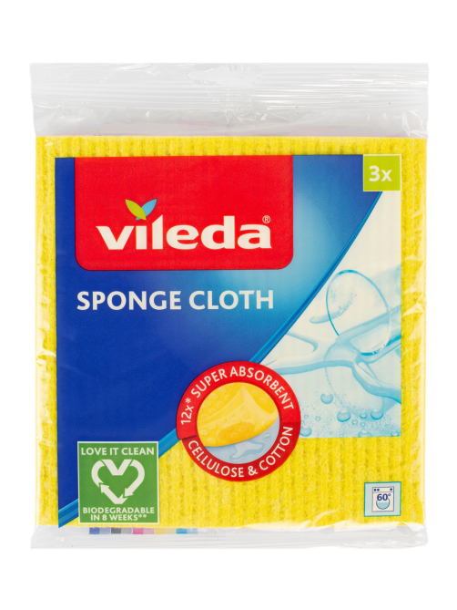 Салфетка Vileda губчатая, 3шт