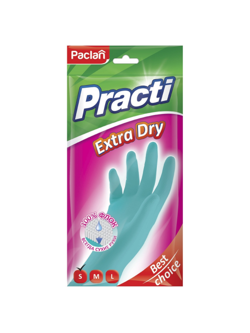 Перчатки Paclan Extra Dry, размер S