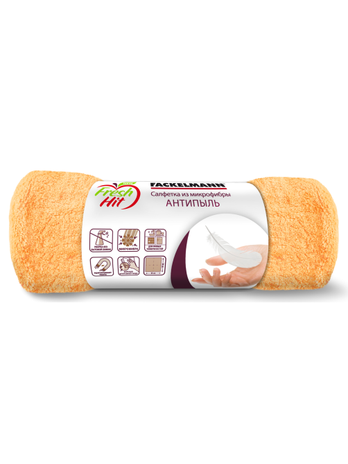 Салфетка Fackelmann Антипыль из микрофибры, 30 х 30см