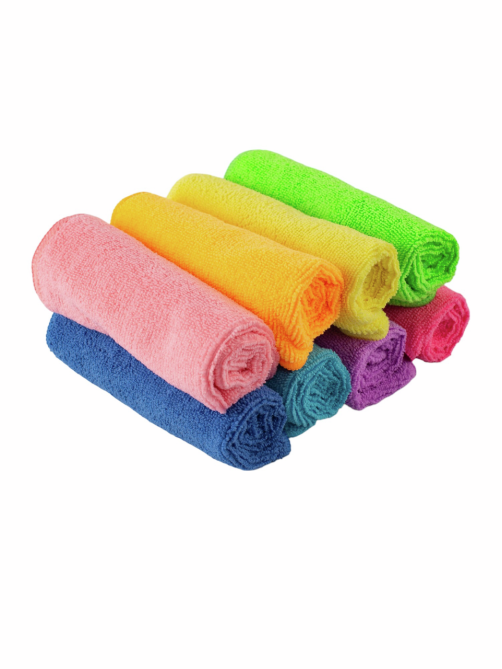 Салфетка Attribute Colors микрофибра 8шт, 30 x 30см