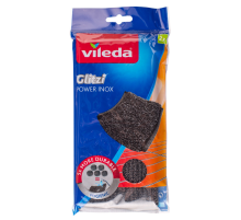 Губка Vileda Inox Power металлическая, 2шт