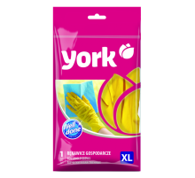 Перчатки хозяйственные York резиновые суперплотные, XL