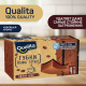 Губка Qualita Aroma Effect для посуды 4шт, 9.7 х 6.5см
