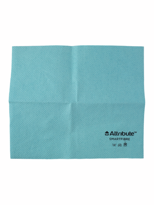 Салфетка Attribute Smartfiber для окон микрофибра, 32 x 26см