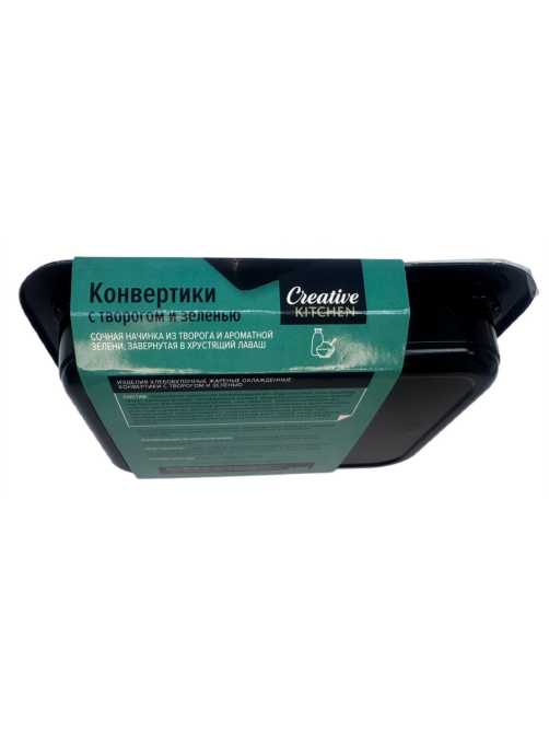 Конвертики Creative Kitchen с творогом и зеленью, 140г