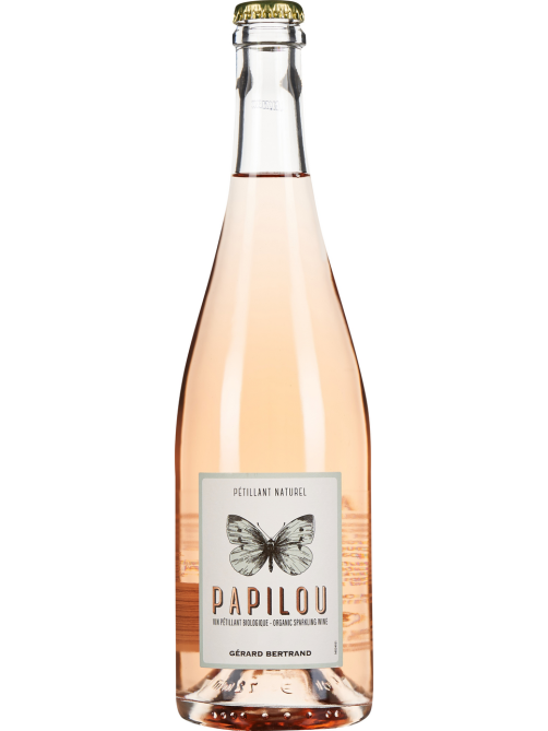 Вино игристое Gerard Bertrand Papilou Pet-Nat розовое брют, 0.75л