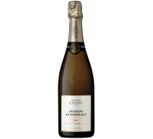 Вино игристое Maison Castel Cremant de Bordeaux Brut белое брют, 0.75л