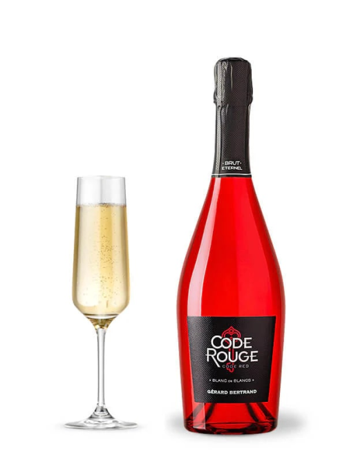 Вино игристое Code Rouge Blanc de Blancs белое брют, 0.75л