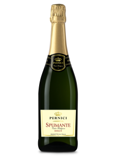 Вино игристое Pernici Spumante белое полусладкое, 0.75л