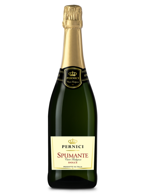 Вино игристое Pernici Spumante белое полусладкое, 0.75л