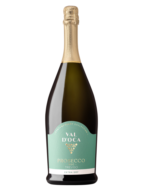 Вино игристое Val D'Oca Magnum Argento Extra Dry Prosecco Treviso белое сухое, 1.5л