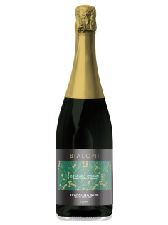 Вино игристое Bialoni белое полусухое, 0.75л