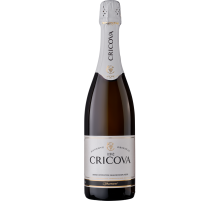 Вино игристое Cricova Ркацители белое полусухое, 0.75л