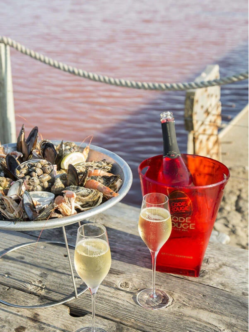 Вино игристое Code Rouge Blanc de Blancs белое брют, 0.75л