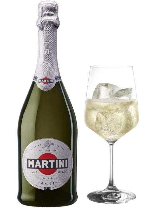 Вино игристое Martini Asti белое сладкое, 0.75л