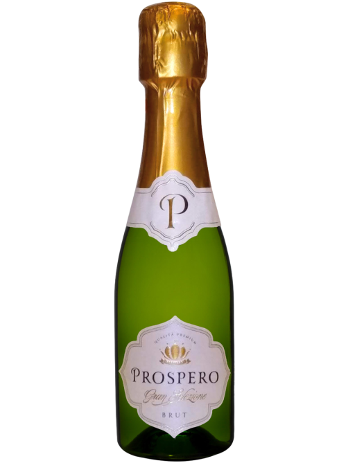 Вино игристое Prospero Bianco Brut белое брют, 0.2л