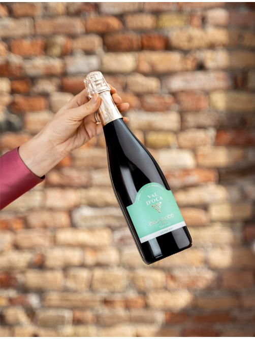 Вино игристое Val D'Oca Magnum Argento Extra Dry Prosecco Treviso белое сухое, 1.5л