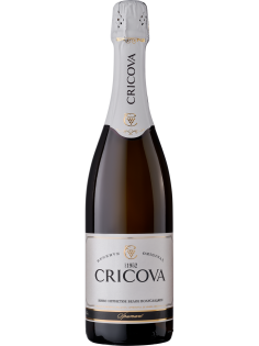 Вино игристое Cricova Ркацители белое полусладкое, 0.75л
