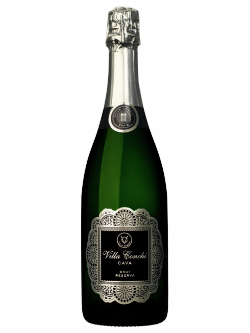 Вино игристое Villa Conchi Cava Reserva белое брют, 0.75л