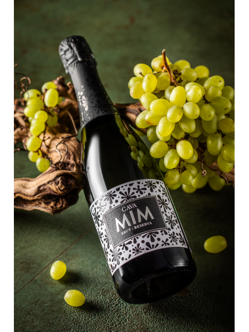Вино игристое Mim Cava Reserva белое брют, 0.75л