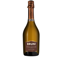 Вино игристое Bruni Prosecco Extra Dry белое брют, 0.75л